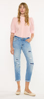 Luxanna Mid Rise Slim Boyfriend - Official Kancan USA