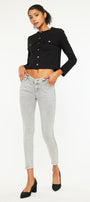 Kira Mid Rise Ankle Skinny - Official Kancan USA