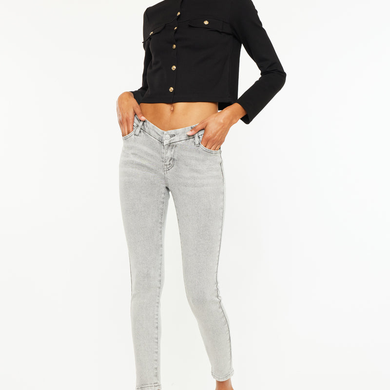 Kira Mid Rise Ankle Skinny - Official Kancan USA