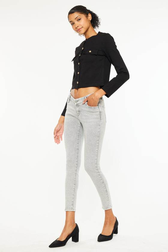 Kira Mid Rise Ankle Skinny - Official Kancan USA