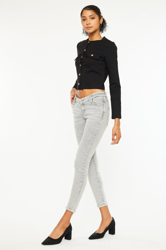 Kira Mid Rise Ankle Skinny - Official Kancan USA