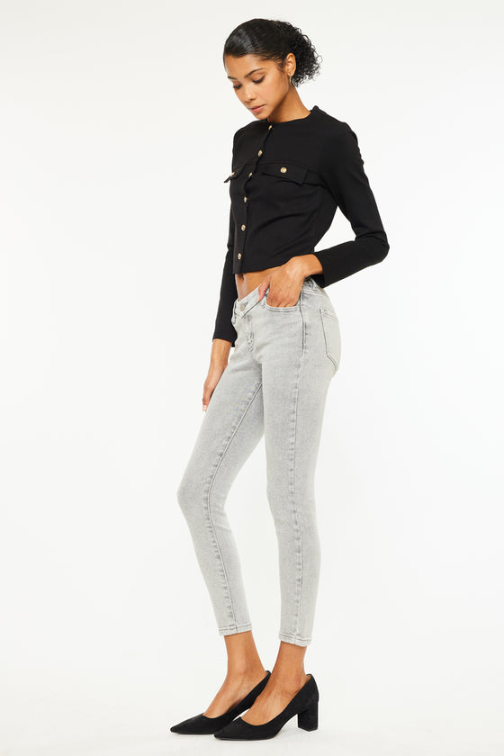 Kira Mid Rise Ankle Skinny - Official Kancan USA