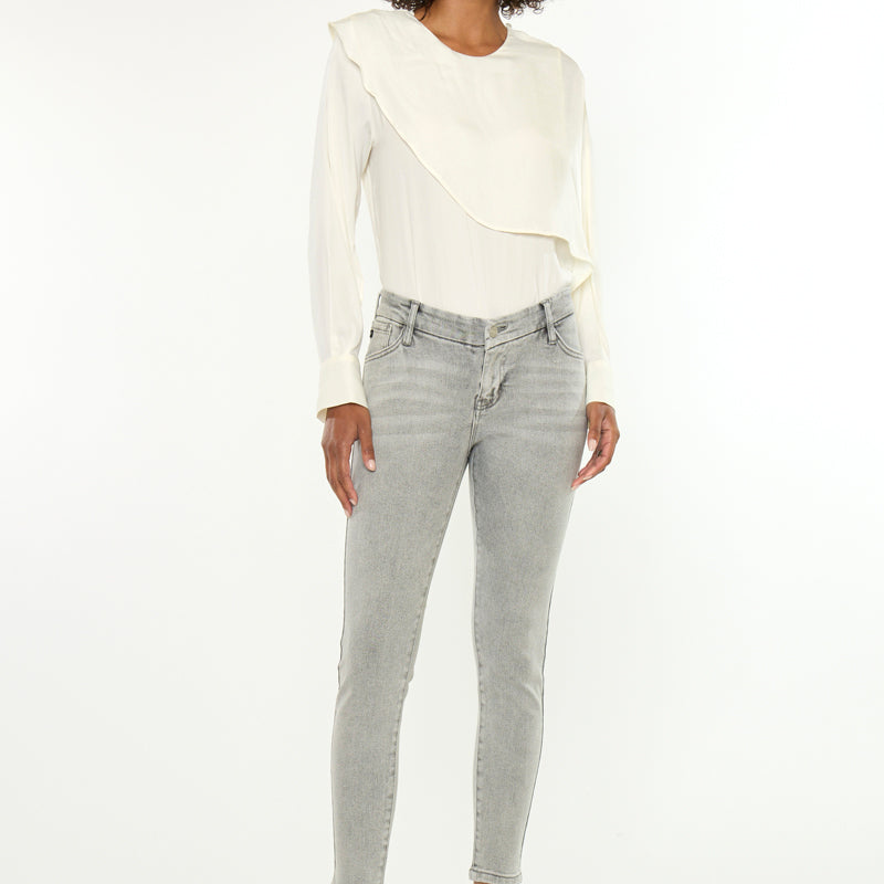 Kiara Mid Rise Ankle Skinny - Official Kancan USA