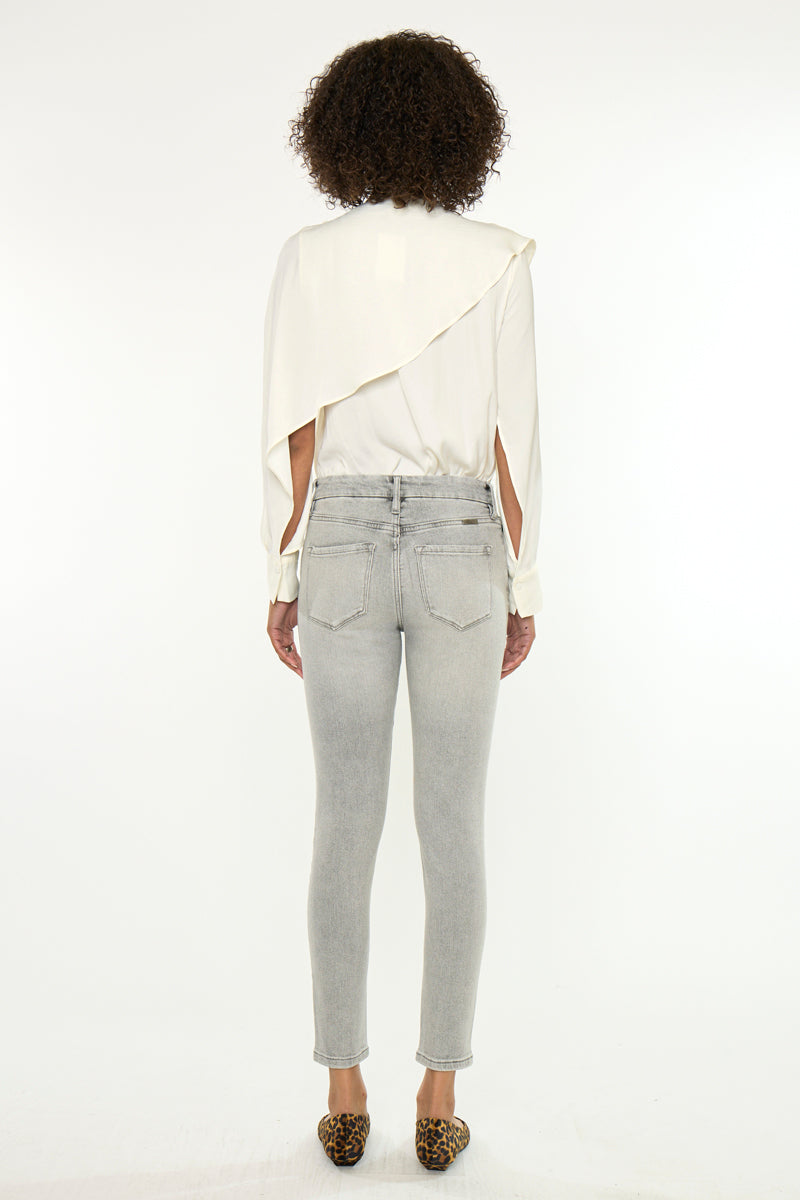 Kiara Mid Rise Ankle Skinny - Official Kancan USA