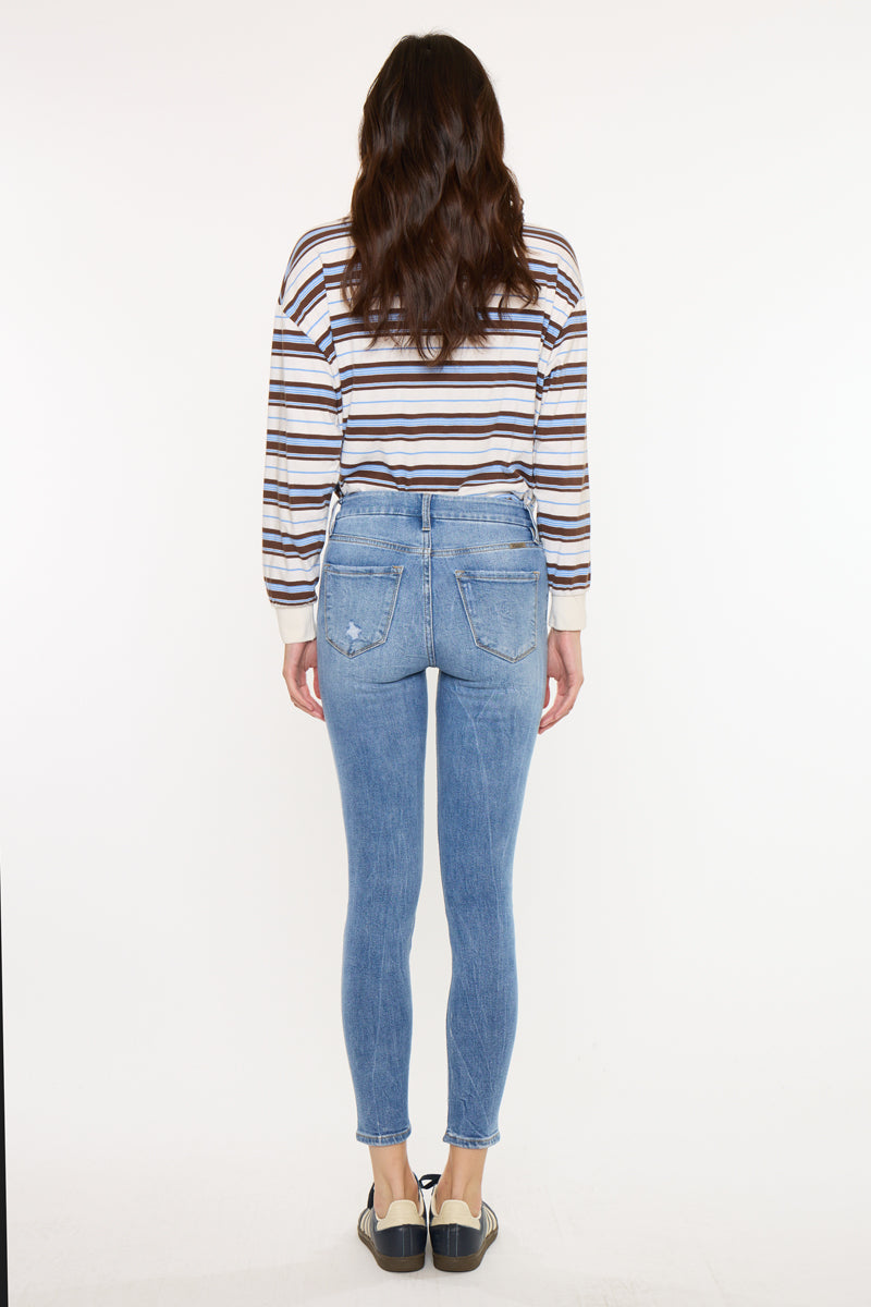 Kira Mid Rise Ankle Skinny - Official Kancan USA