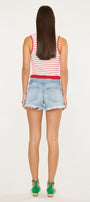 Cassie Mid Rise Belted Shorts - Official Kancan USA