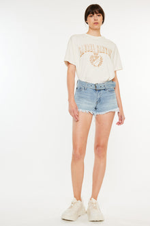  Cassie Mid Rise Belted Shorts - Official Kancan USA