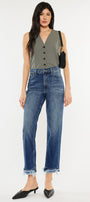 Shiza High Rise Wide Leg Jeans - Official Kancan USA