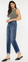 Shiza High Rise Wide Leg Jeans - Official Kancan USA