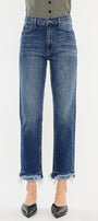 Shiza High Rise Wide Leg Jeans - Official Kancan USA