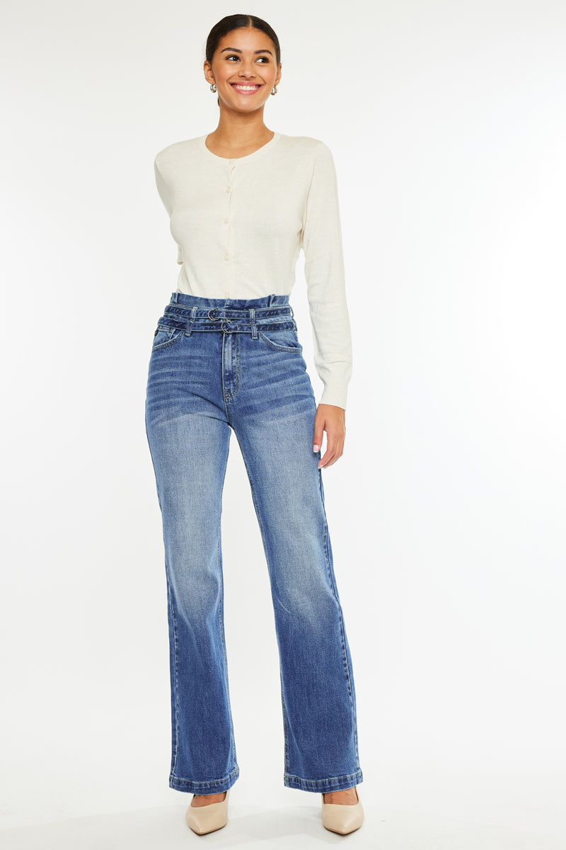 Katnis High Rise Holly Flare Jeans – Kancan USA