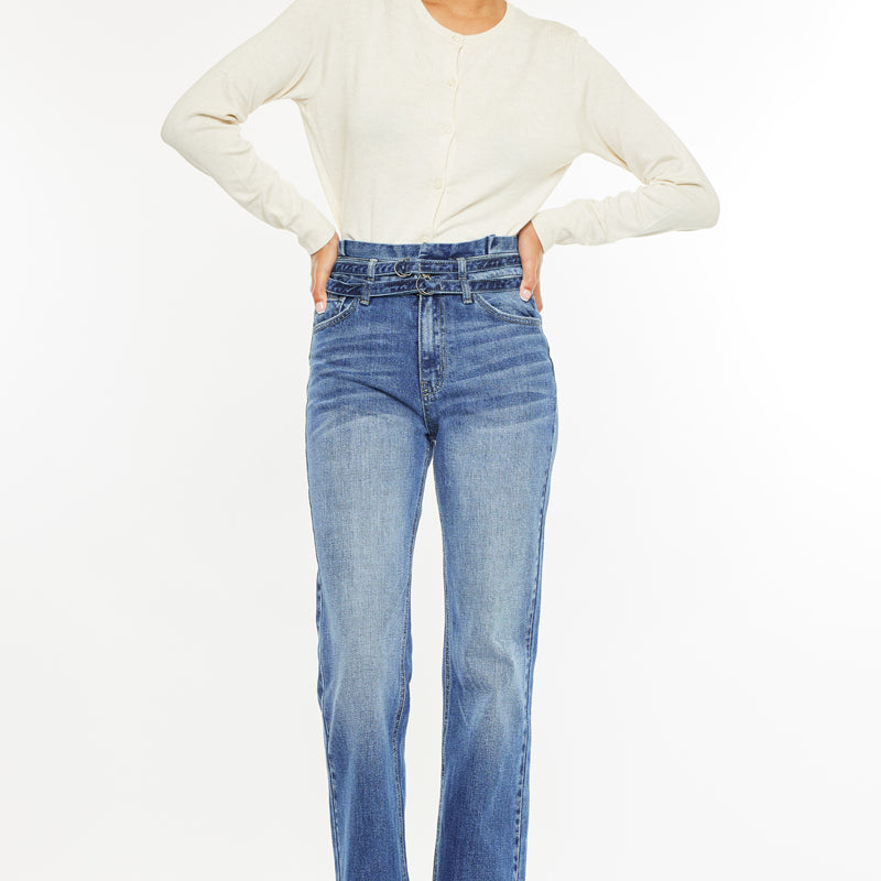Katnis High Rise Holly Flare Jeans - Official Kancan USA