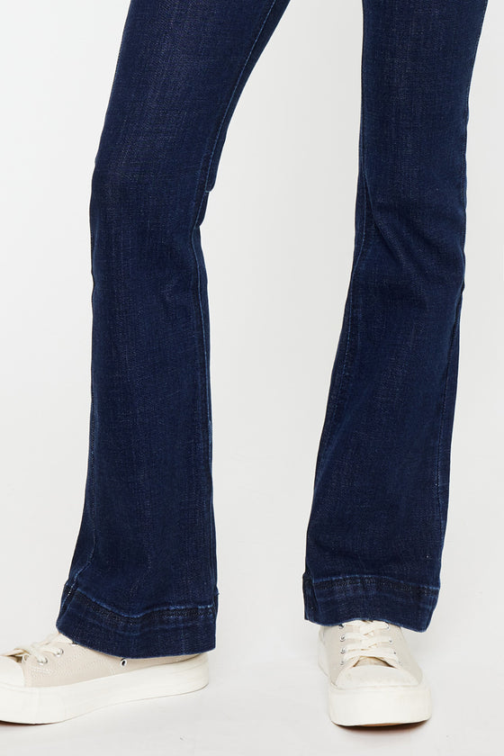Star Mid Rise Bootcut Jeans - Official Kancan USA
