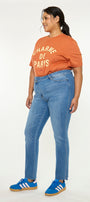 Lory High Rise Slim Straight (Plus Size) - Official Kancan USA