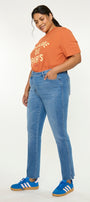 Lory High Rise Slim Straight (Plus Size) - Official Kancan USA