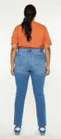Lory High Rise Slim Straight (Plus Size) - Official Kancan USA