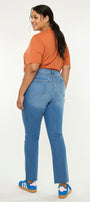 Lory High Rise Slim Straight (Plus Size) - Official Kancan USA