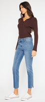 Nava High Rise Slim Straight Jeans - Official Kancan USA