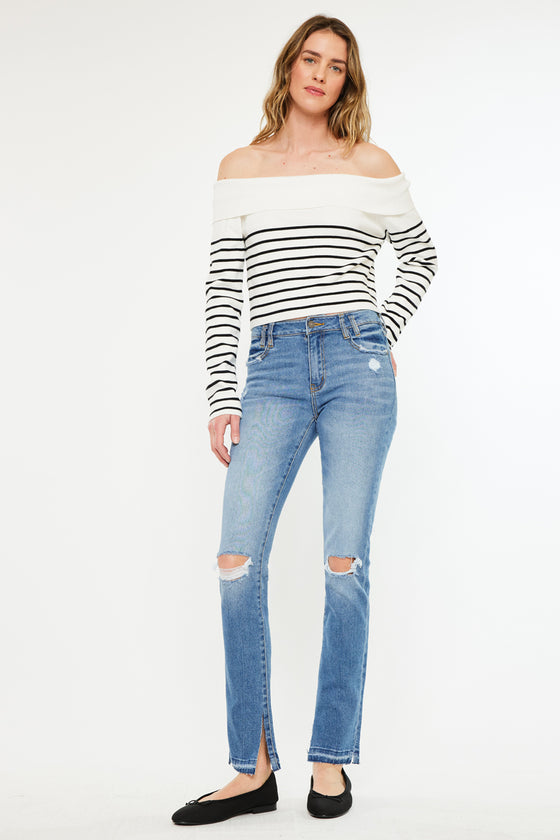 Birdy  Mid Rise Easy Skinny Jeans - Official Kancan USA