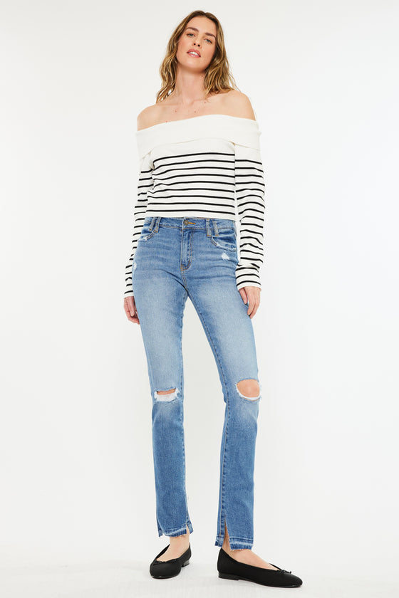 Birdy  Mid Rise Easy Skinny Jeans - Official Kancan USA