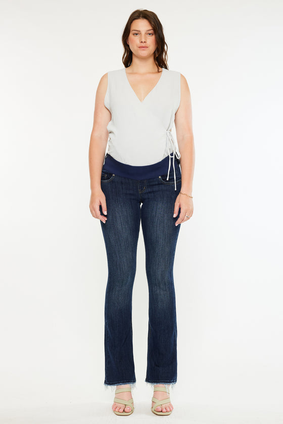 Braisille Maternity Bootcut Jeans