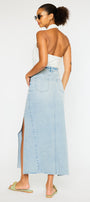 Melinda  Maxi Denim Skirt - Official Kancan USA