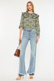  Kristy High Rise Flare Jeans - Official Kancan USA