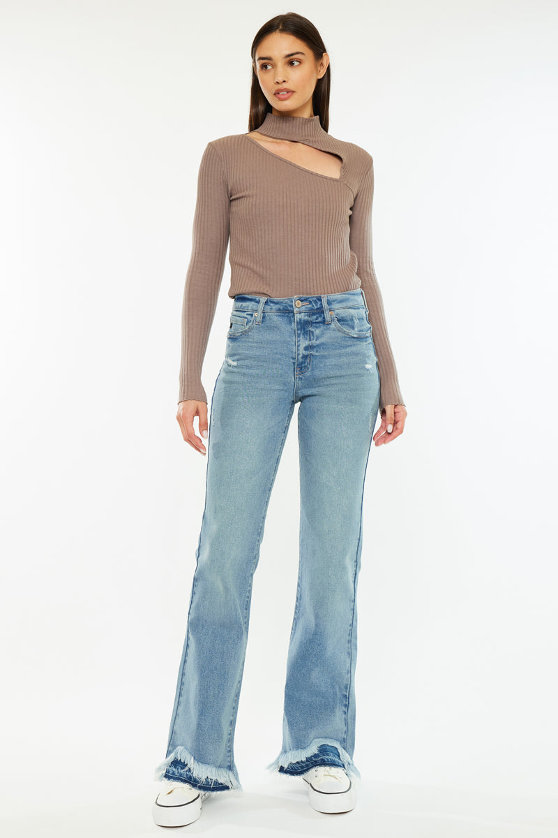 Kristy High Rise Flare Jeans – Official Kancan USA
