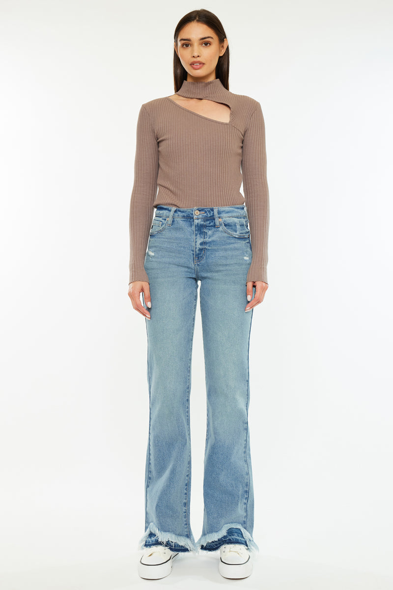 Kristy High Rise Flare Jeans – Official Kancan USA