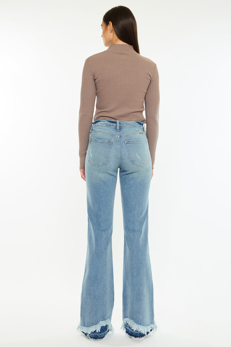 Kristy High Rise Flare Jeans - Official Kancan USA