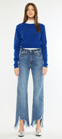 Tess High Rise Straight Leg Jeans - Official Kancan USA