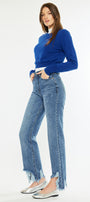 Tess High Rise Straight Leg Jeans - Official Kancan USA