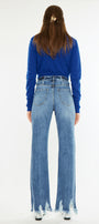 Tess High Rise Straight Leg Jeans - Official Kancan USA
