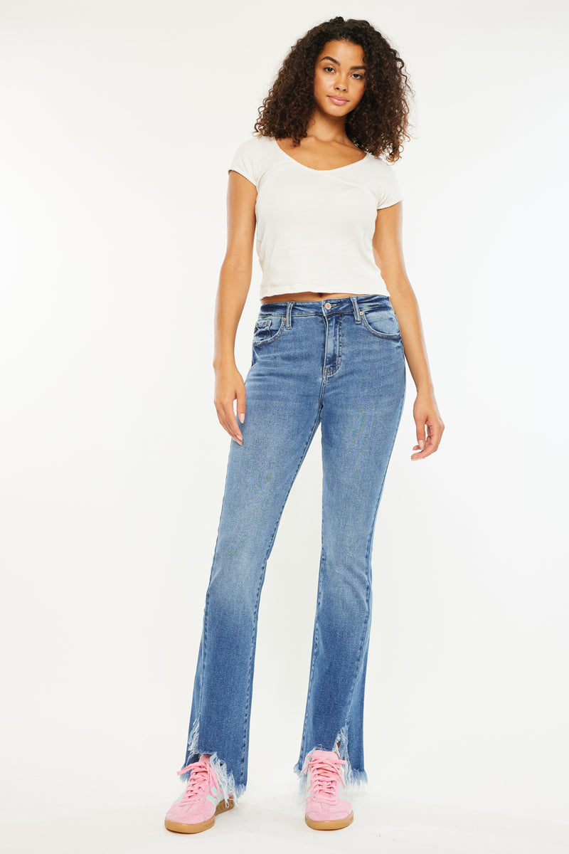 Antonia  High Rise Bootcut Jeans - Official Kancan USA