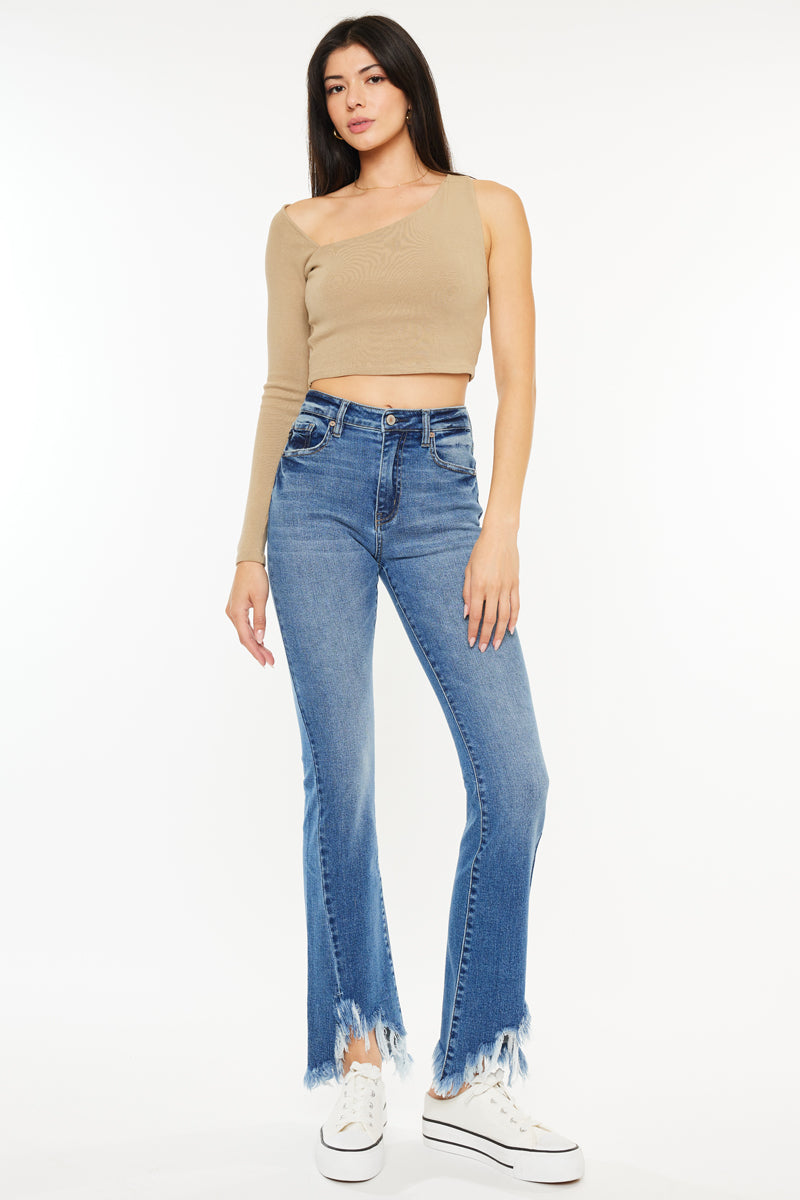 Antonia  High Rise Bootcut Jeans - Official Kancan USA