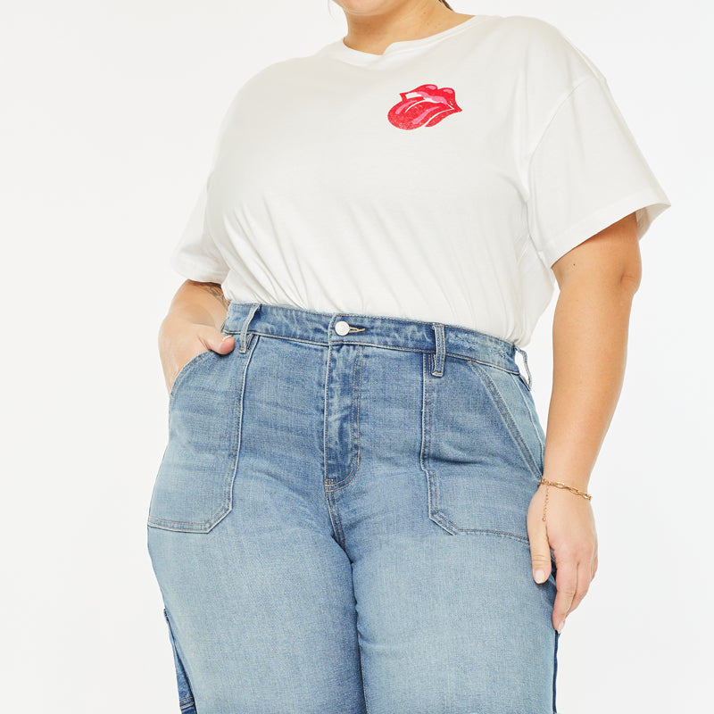 Kiran 90's Boyfriend Bermuda Shorts (Plus Size) - Official Kancan USA