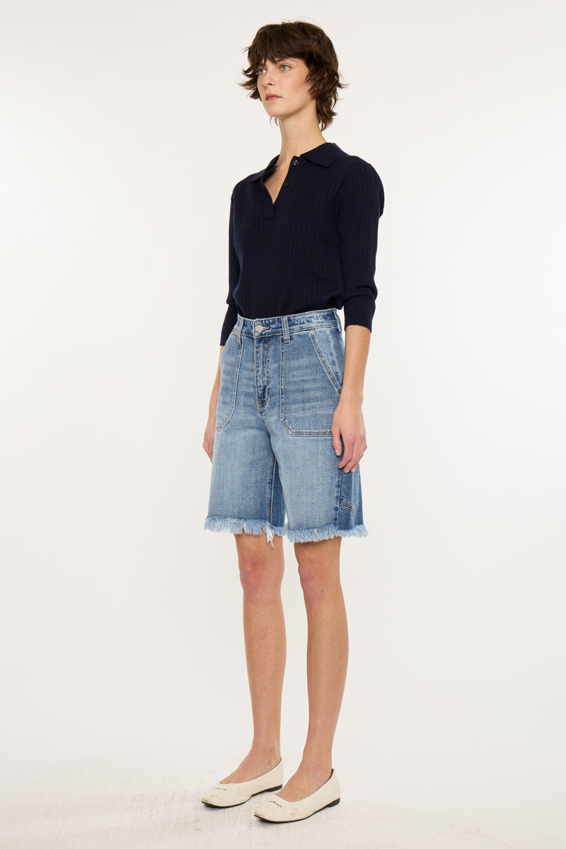 Florrie 90's Boyfriend Bermuda Shorts - Official Kancan USA