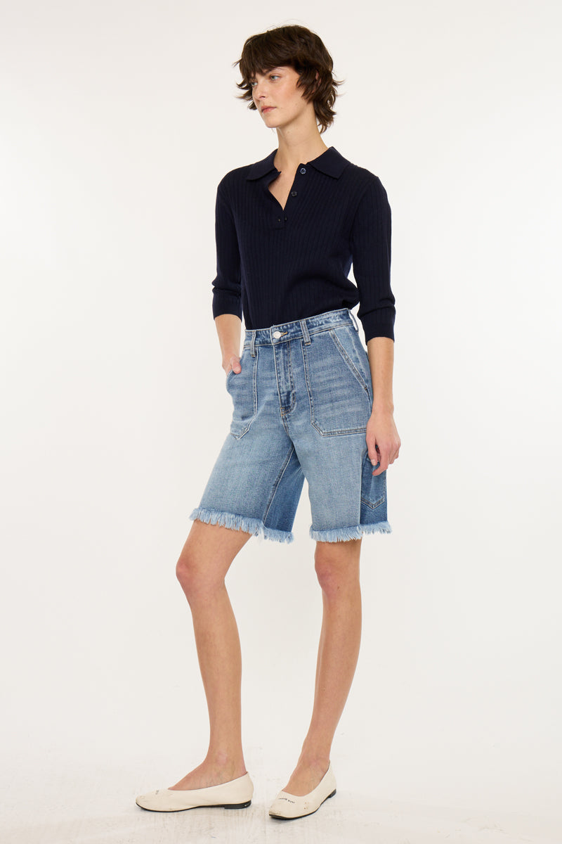 Florrie 90's Boyfriend Bermuda Shorts - Official Kancan USA