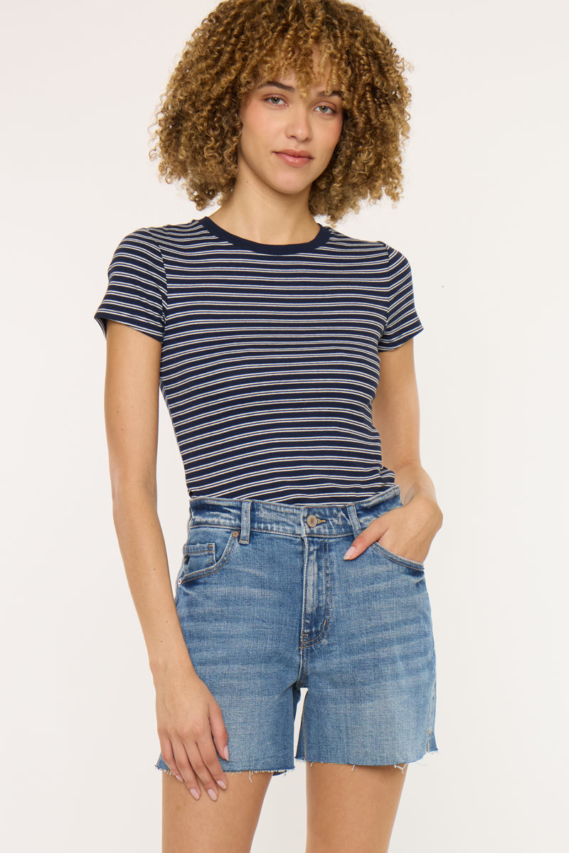 Saskia High Rise Shorts - Official Kancan USA