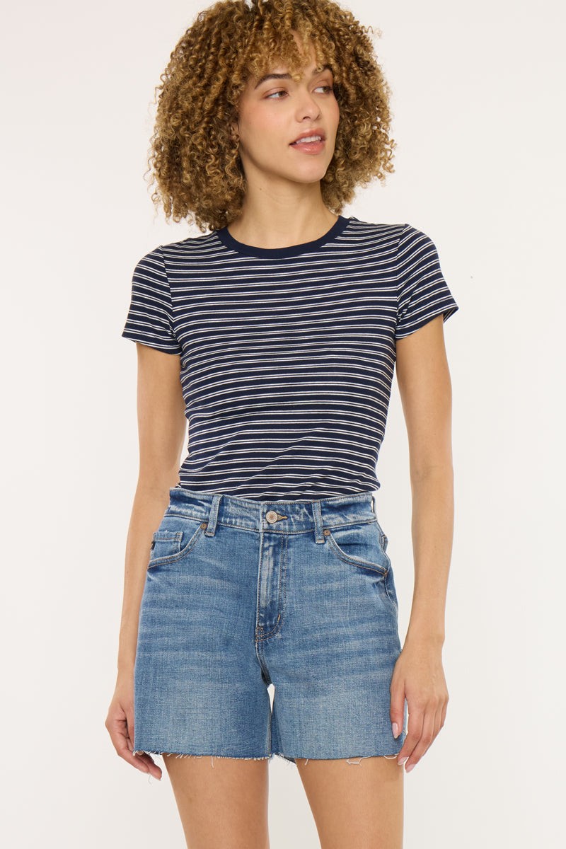 Saskia High Rise Shorts - Official Kancan USA