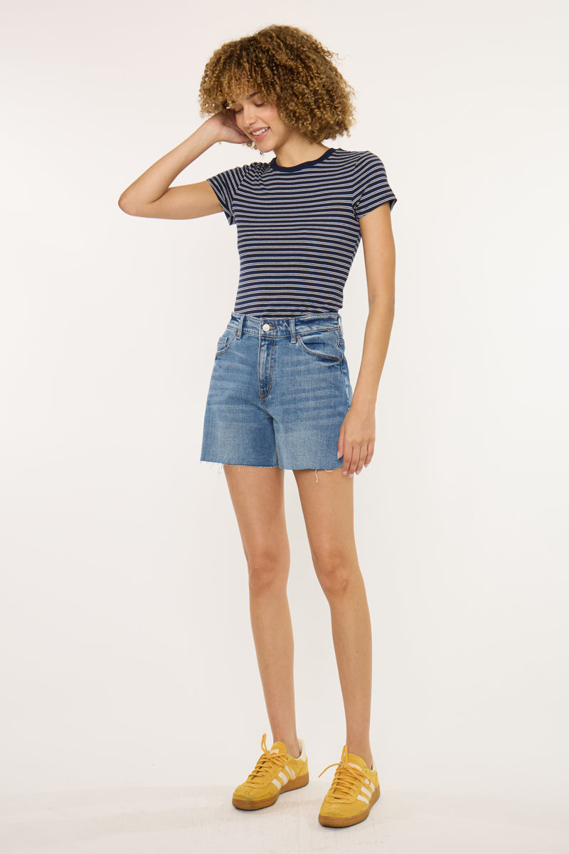 Saskia High Rise Shorts - Official Kancan USA