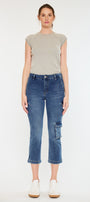 Lucia High Rise Kick-Flare Jeans - Official Kancan USA