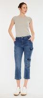 Lucia High Rise Kick-Flare Jeans - Official Kancan USA