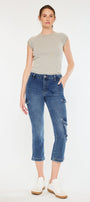 Lucia High Rise Kick-Flare Jeans - Official Kancan USA