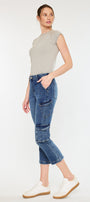 Lucia High Rise Kick-Flare Jeans - Official Kancan USA