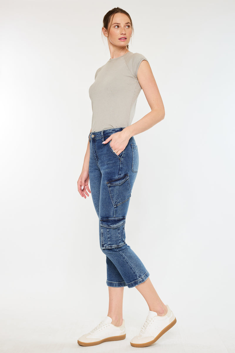 Lucia High Rise Kick-Flare Jeans - Official Kancan USA
