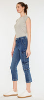 Lucia High Rise Kick-Flare Jeans - Official Kancan USA