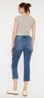 Lucia High Rise Kick-Flare Jeans - Official Kancan USA