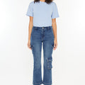 Lucia High Rise Kick-Flare Jeans - Official Kancan USA