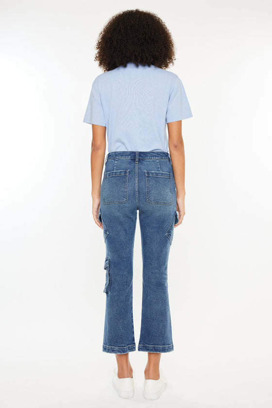 Lucia High Rise Kick-Flare Jeans - Official Kancan USA